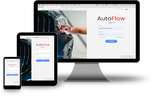 AutoIn Fleet responsiv illustration